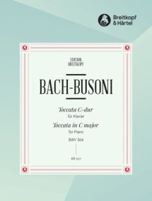 Bach-Busoni: Toccata in C BWV564 for Piano published by Breitkopf