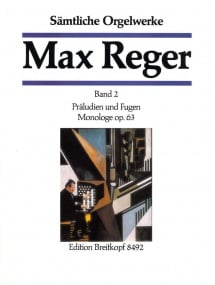 Reger: Complete Organ Works Volume 2 published by Breitkopf