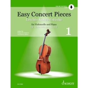 Easy Concert Pieces 1 - Cello published by Schott