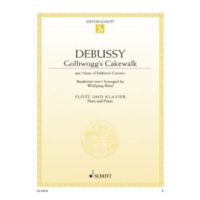 Debussy: Golliwogg's Cakewalk for Flute published by Schott