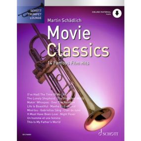 Trumpet Lounge: Movie Classics published by Schott (Book/Online Audio)