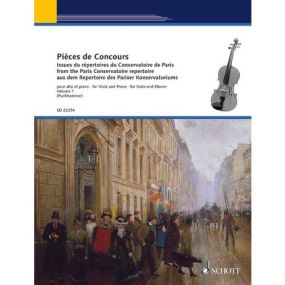 Pices de Concours Volume 1 for Viola & Piano published by Schott