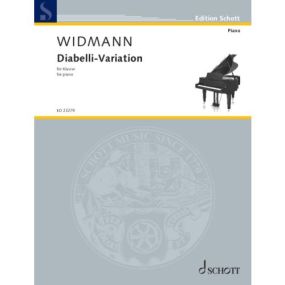 Widmann: Diabelli-Variation for Piano published by Schott