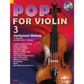 Pop for Violin 3 published by Schott (Book & CD)