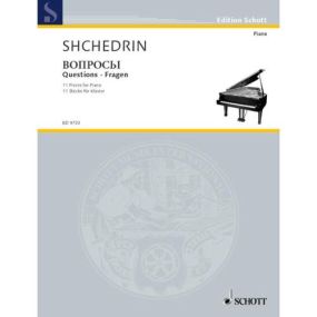 Shchedrin: Questions for Piano published by Schott