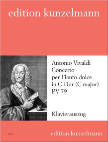 Vivaldi: Concerto for Flute in C RV443 published by Kunzelmann