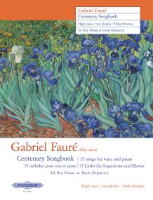 Faure: Centenary Songbook for High Voice published by Peters