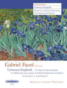 Faure: Centenary Songbook for Medium Voice published by Peters