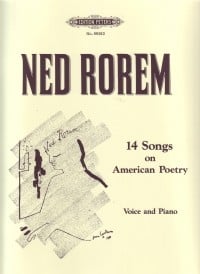 Rorem: 14 Songs on American Poetry published by Peters