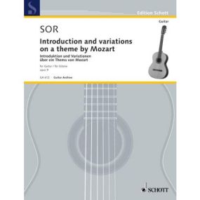 Sor: Introduction and variations for Guitar published by Schott