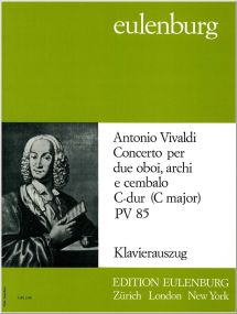 Vivaldi: Concerto for Two Oboes in C major PV85 published by Kunzelmann