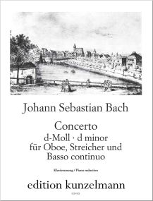 Bach: Oboe Concerto in D minor published by Kunzelmann