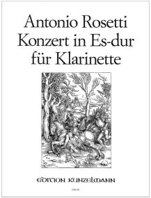 Rosetti: Concerto No.1 in Eb major for Clarinet published by Kunzelmann