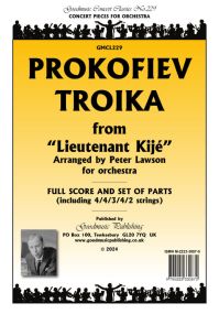 Prokofiev: Troika from Lieutenant Kije Orchestral Set published by Goodmusic