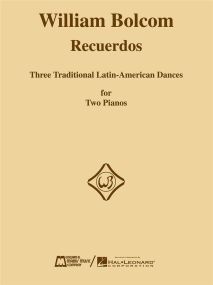 Bolcom: Recuerdos for Two Pianos published by Hal Leonard