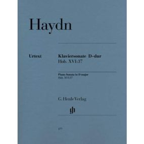 Haydn: Sonata in D Hob XVI:37 for Piano published by Henle Urtext