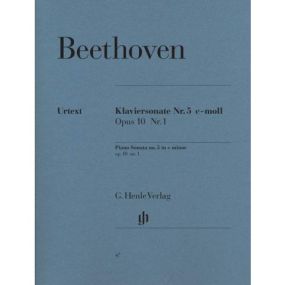 Beethoven: Sonata in C Minor Opus 10 No 1 for Piano published by Henle Urtext