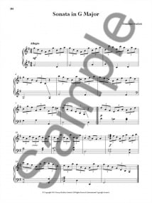 Library of Baroque Music for Piano published by Wise