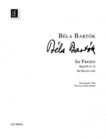 Bartok: Out of Doors Volume 2 (4-5) for Piano published by Universal