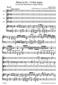 Haydn: Missa in honorem BMV (Great Organ Mass) (HobXXII:4) published by Barenreiter Urtext - Vocal Score