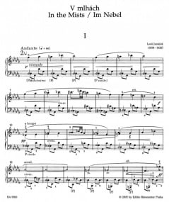 Janacek: In The Mists for Piano published by Barenreiter