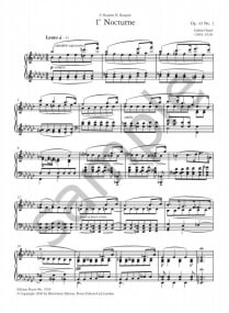 Faure: 13 Nocturnes for Piano published by Peters