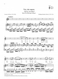 Mozart: Voi Che Sapete in 3 Keys published by Peters