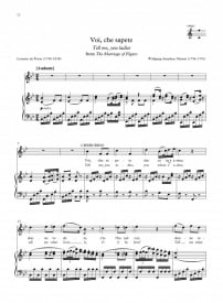 Mozart: Voi Che Sapete in 3 Keys published by Peters