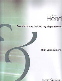 Head: Sweet Chance That Lead My Steps Abroad in F Major published by Boosey & Hawkes