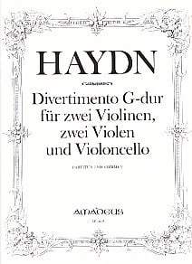 Haydn: Divertimento in G major for String Quintet published by Amadeus