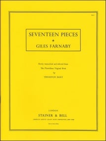 Farnaby: Seventeen Pieces for Keyboard published by Stainer & Bell