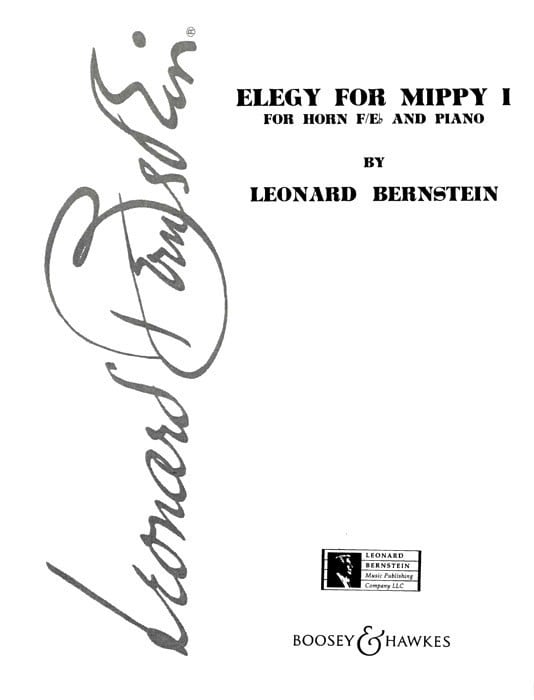 Bernstein: Elegy for Mippy I for Horn published by Boosey & Hawkes