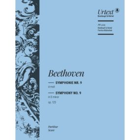 Beethoven: Symphony No 9 in D minor Op 125 published by Breitkopf - Full Score