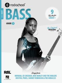 Rockschool: Bass Grade 1 from 2024 (Book/Audio)