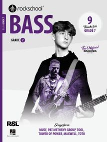 Rockschool: Bass Grade 7 from 2024 (Book/Audio)