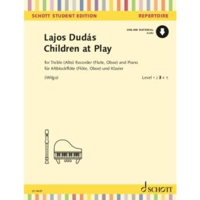 Dudas: Children at Play for Treble Recorder published by Schott