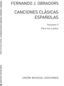 Obradors: Canciones Clasicas Espanolas Volume 2 published by UME