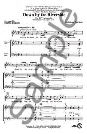 Hogan: Down By The Riverside SATB published by Hal Leonard