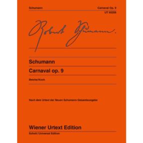 Schumann: Carnaval Opus 9 for Piano published by Wiener Urtext