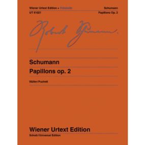 Schumann: Papillons Opus 2 for Piano published by Wiener