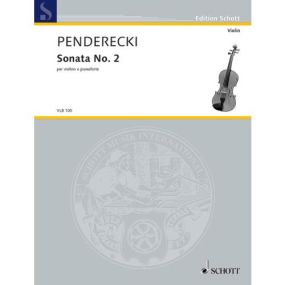 Penderecki: Sonata No 2 for Violin published by Schott