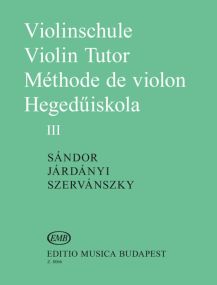 Sandor: Violin Tutor Volume 3 published by EMB