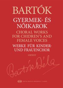 Bartok: Choral Works for Children's and Female Voices published by EMB