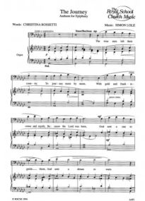 Lole: The Journey SATB & Organ published by RSCM