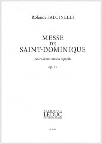 Falcinelli: Messe De Saint-Dominique published by Leduc - Choral Score