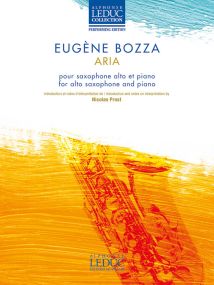 Bozza: Aria for Alto Saxophone published by Leduc