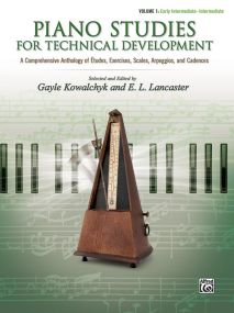 Piano Studies for Technical Development Volume 1 published by Alfred