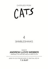 Lloyd Webber: Skimbleshanks SATB published by Faber