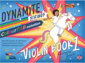 Dynamite Strings Violin Book 1 ColourTAB