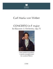 Weber: Concerto in F Opus 75 for Bassoon published by Emerson